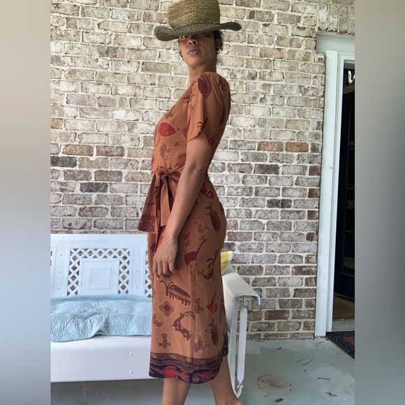 Vintage wrap dress - Picture 3 of 6